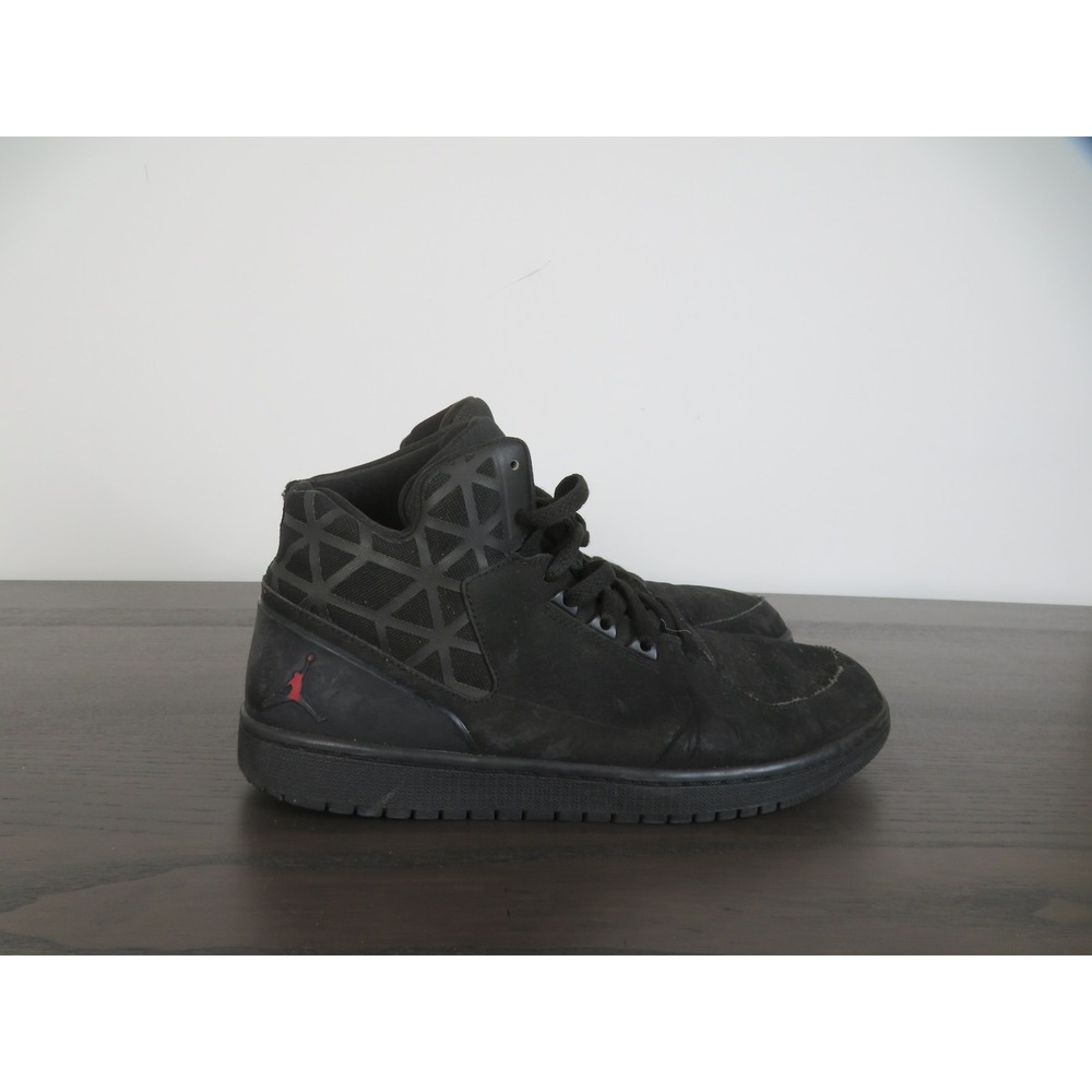 Air Jordan 1 Flight 3 Shoes Mens 11.5 Black Basketball Sneakers 706954-004